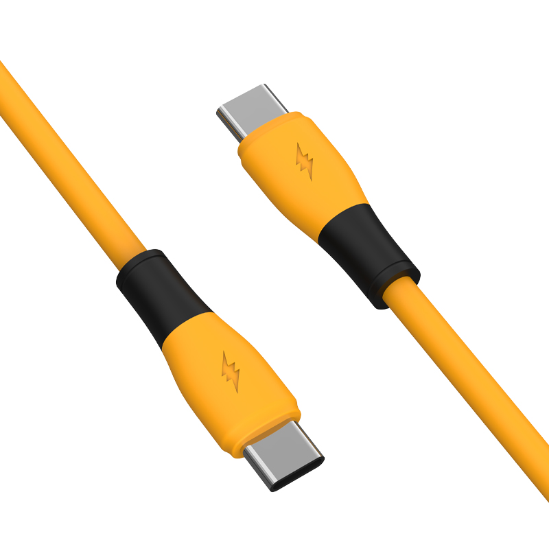65W C to C - Soft Silicone Cable (优捷)