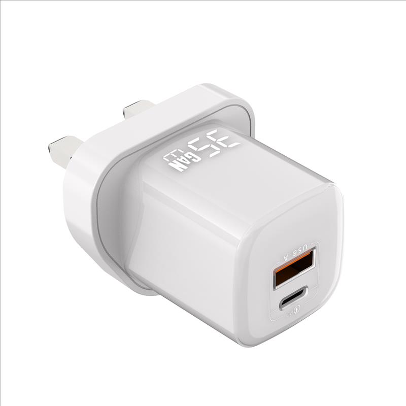 GaN Charger 35W USB-A+C