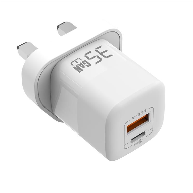 GaN Charger 35W USB-A+C