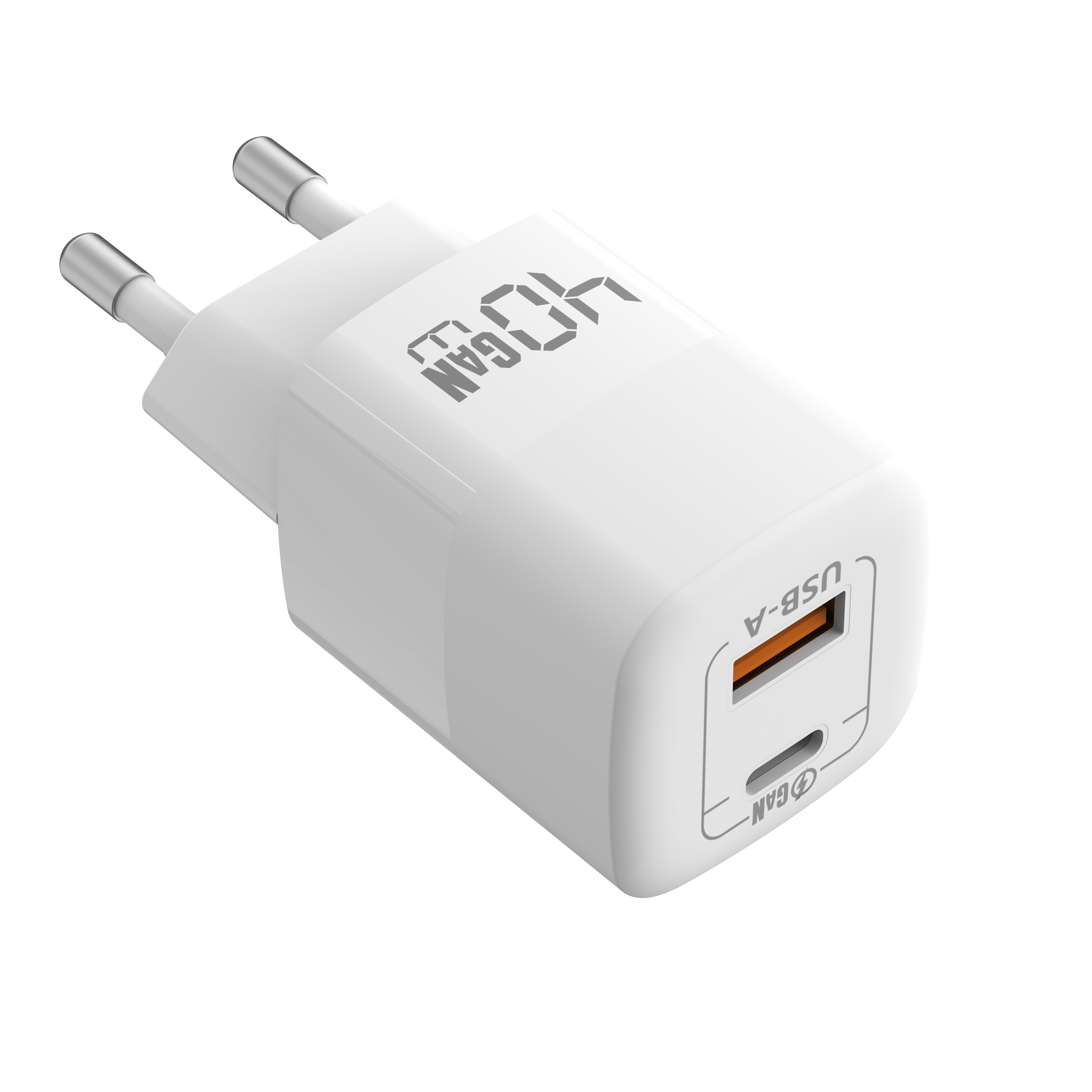 GaN Charger 40W USB-A+C
