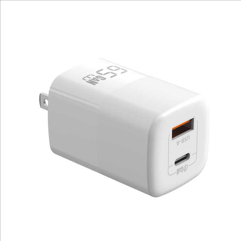 GaN Charger 65W USB-A+C