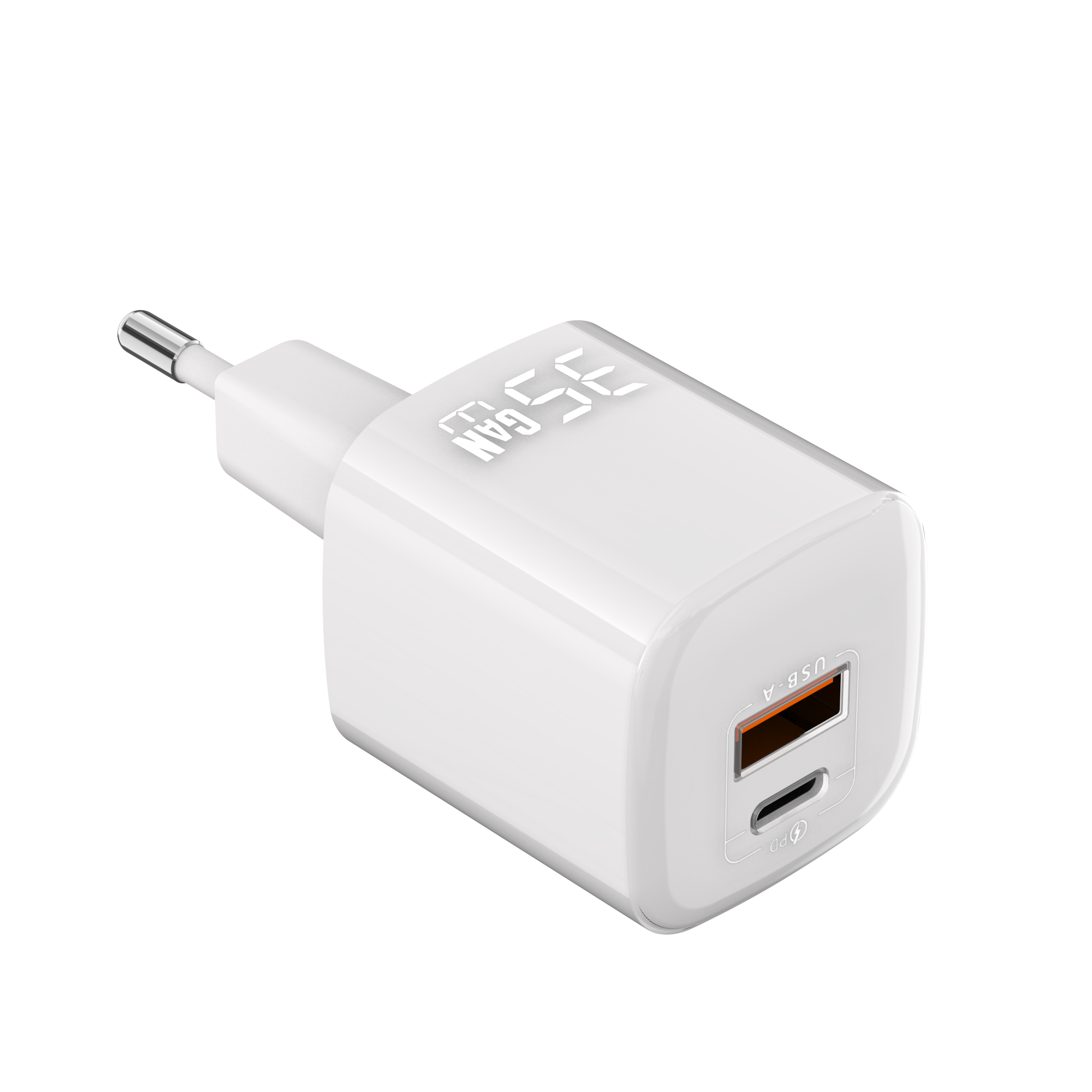 GaN Charger 35W USB-A+C