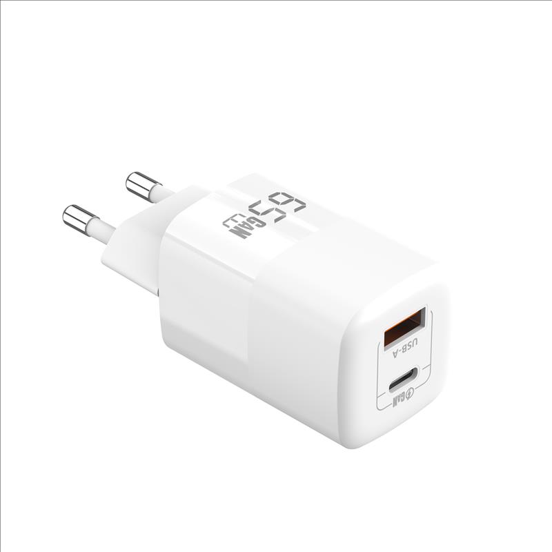 GaN Charger 65W USB-A+C