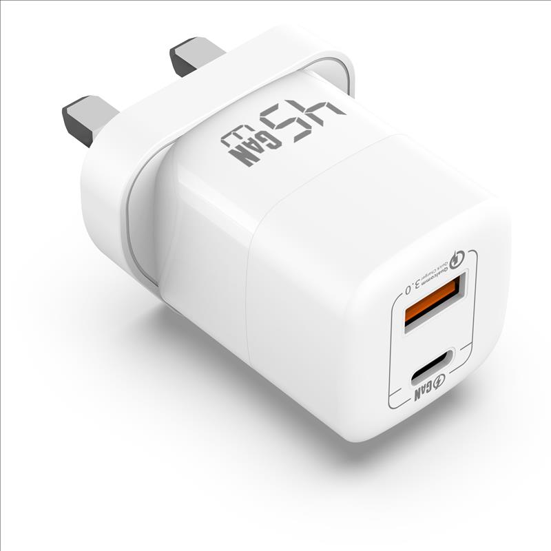 GaN Charger 45W USB-A+C