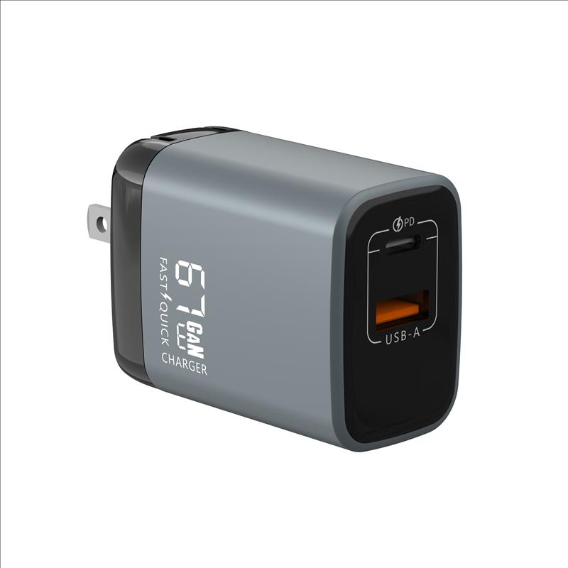 GaN Charger 67W USB-A+C