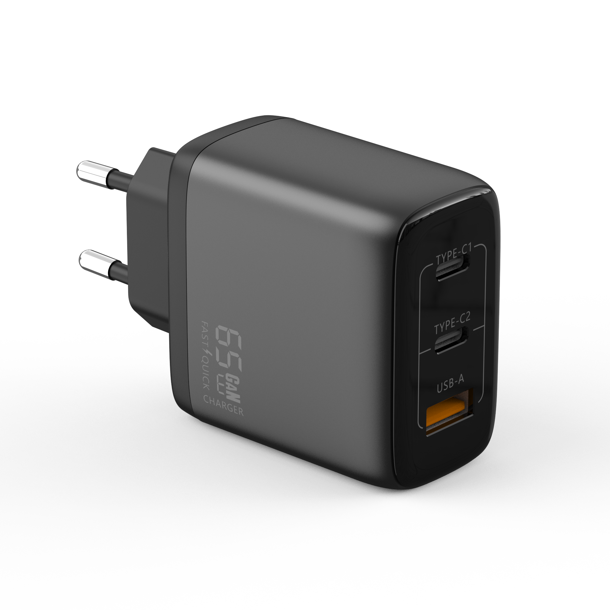 GaN Charger 65W USB-A+2C