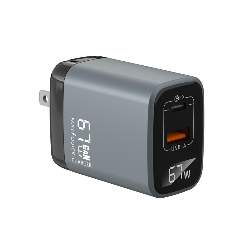 GaN Charger 67W USB-A+C