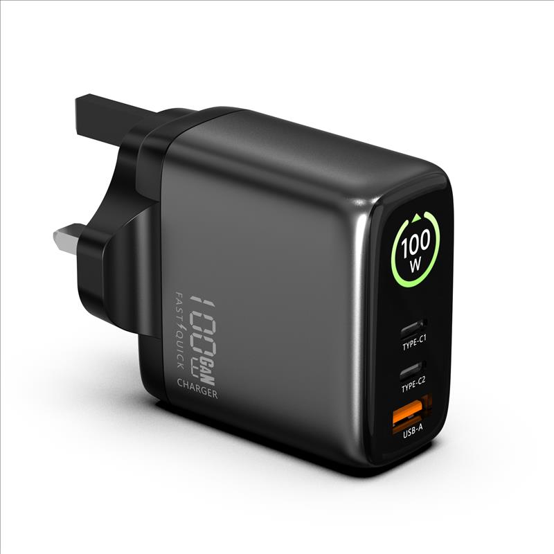 GaN Charger 100W USB-A+2C