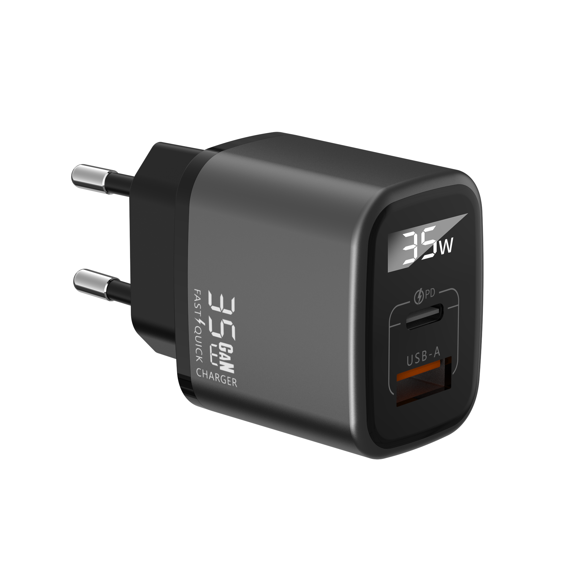 GaN Charger 35W USB-A+C