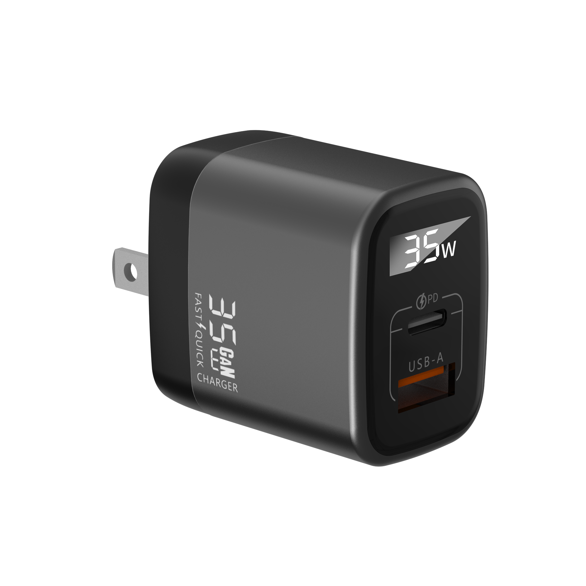 GaN Charger 35W USB-A+C