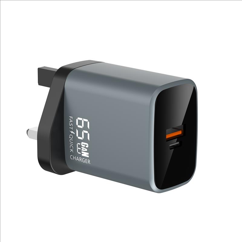GaN Charger 65W USB-A+C