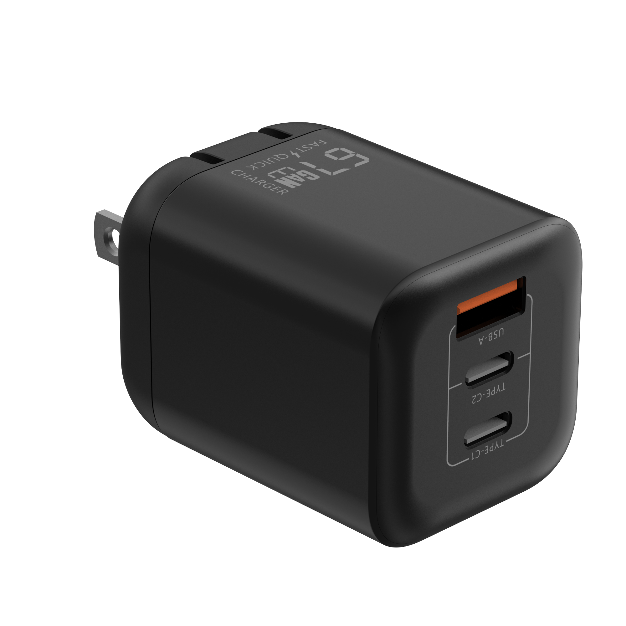 GaN Charger 67W USB-A+2C