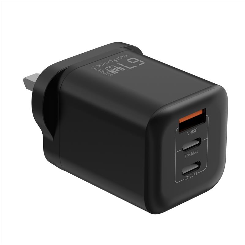 GaN Charger 67W USB-A+2C