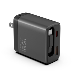 GaN Charger 45W USB-A+2C